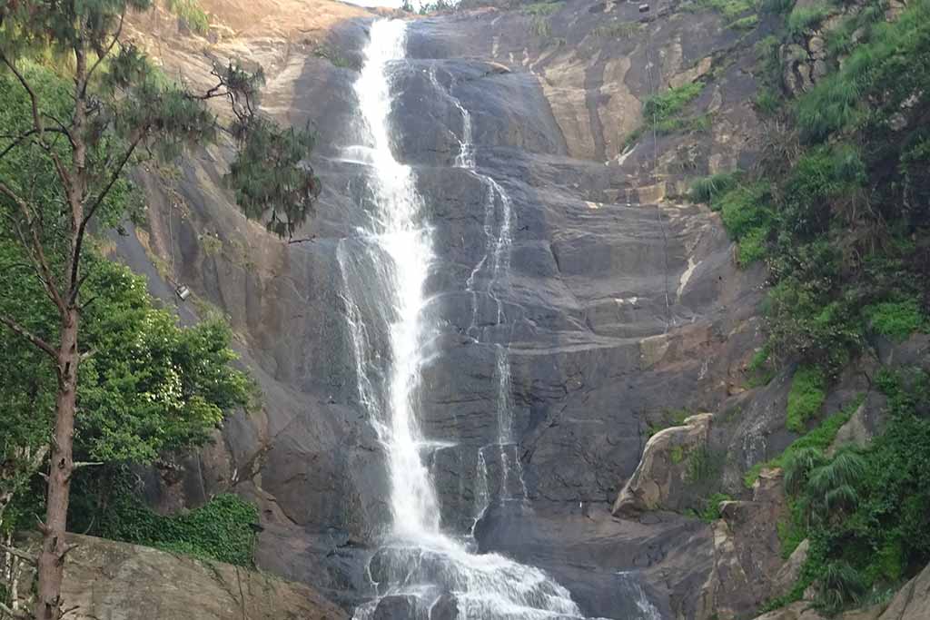 Silver Cascade waterfall after the rain